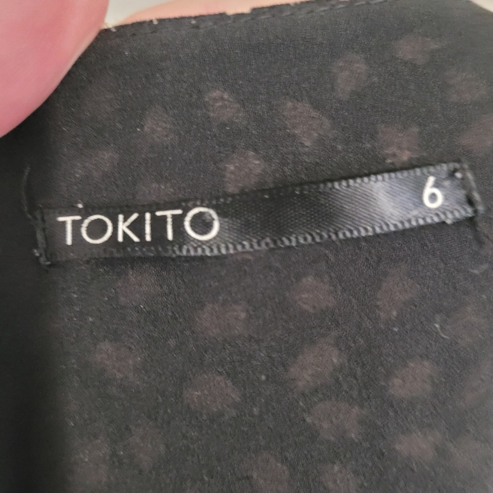 Tokito cowl neck dress AU 6 - Picture 4 of 6